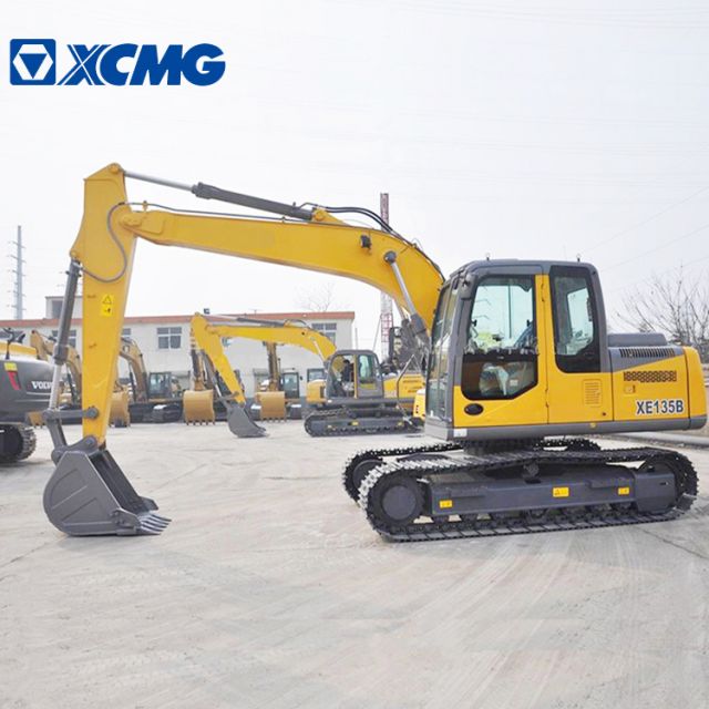 XCMG official 13 ton crawler escavatore earth-moving machinery XE135B price